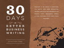 30 Days to Better Business Writing